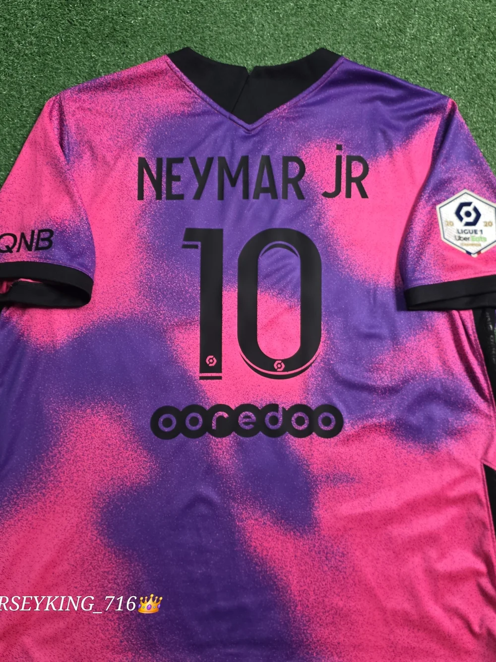 Jordan X PSG Neymar Jr #10 2020/2021 Fourth Hyperpink Jersey Rare XXL Ligue 1